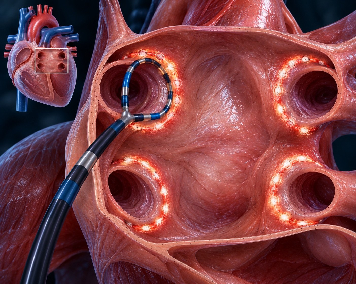 Pulmoner ven izolasyonu şeması